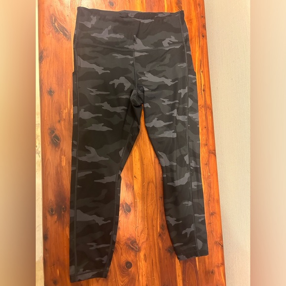 Worn once Athleta Camo Leggings - Picture 1 of 6